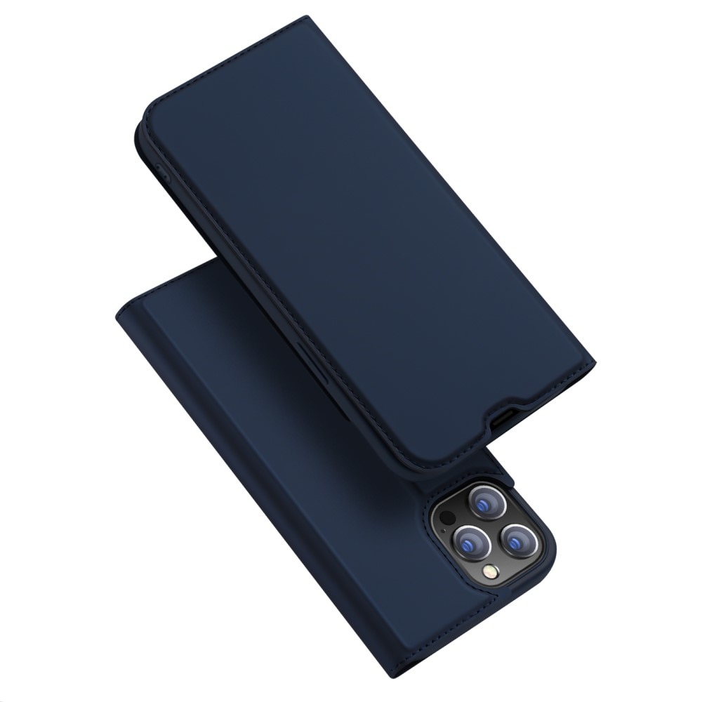 Cover portafoglio Skin Pro Series iPhone 13 Pro Navy