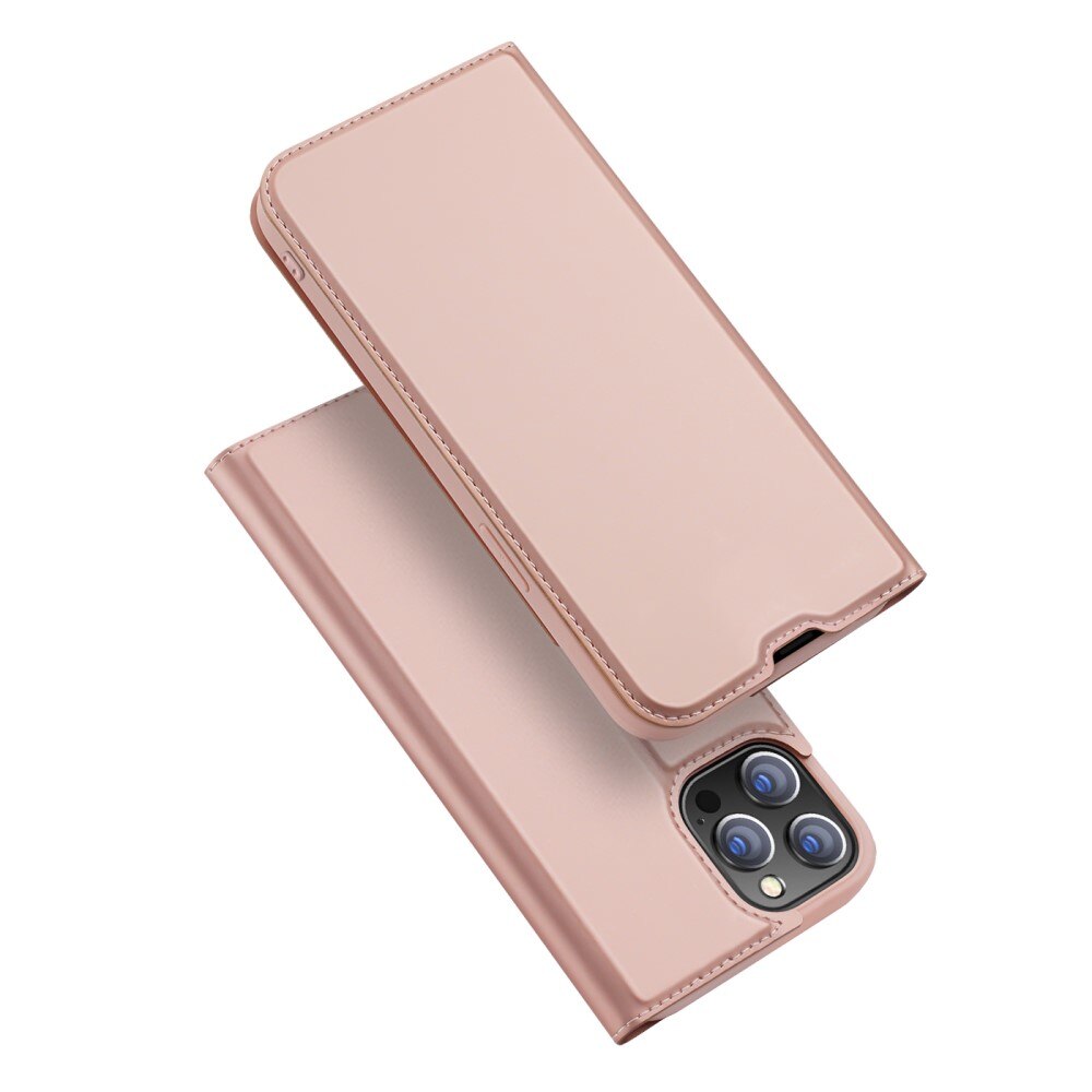 Cover portafoglio Skin Pro Series iPhone 13 Pro Max Rose Gold