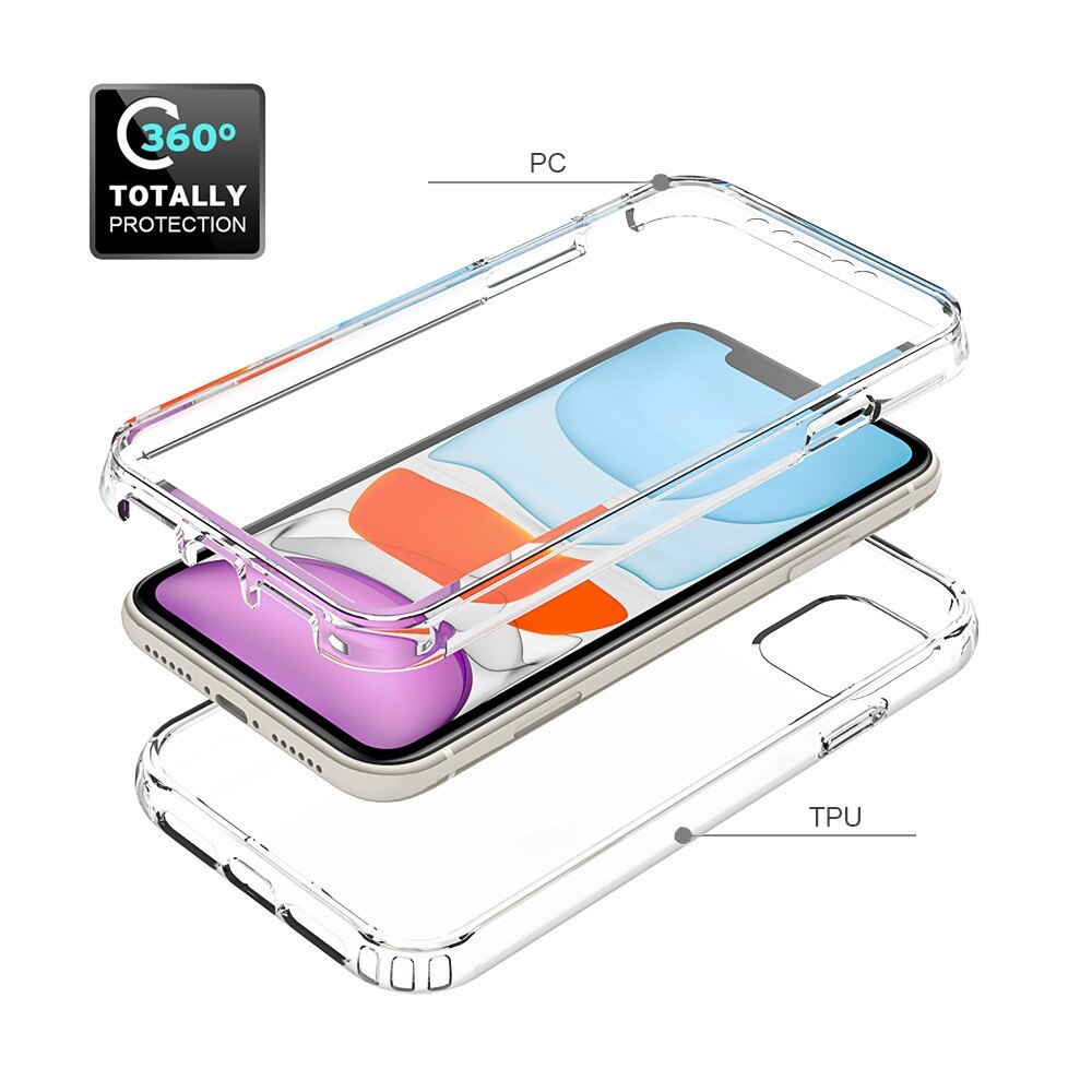 Cover Full Protection iPhone 11 trasparente