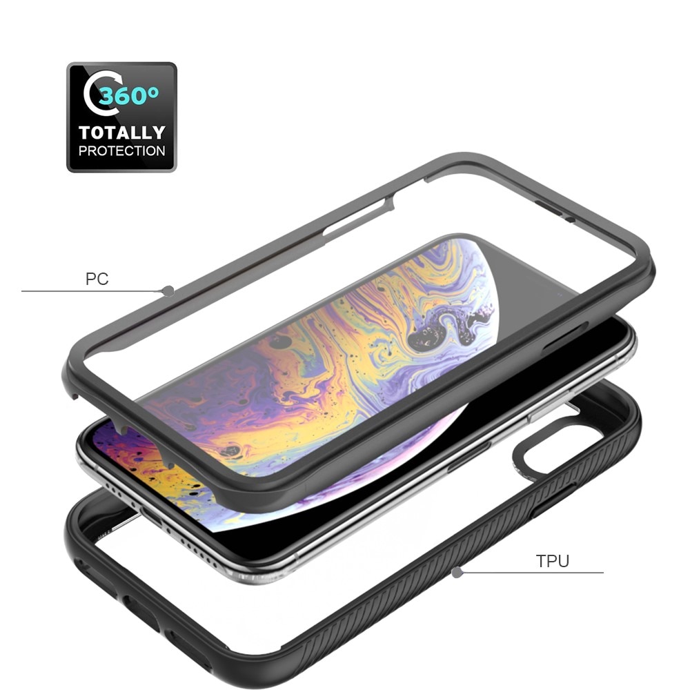 Cover Full Protection iPhone XS Black