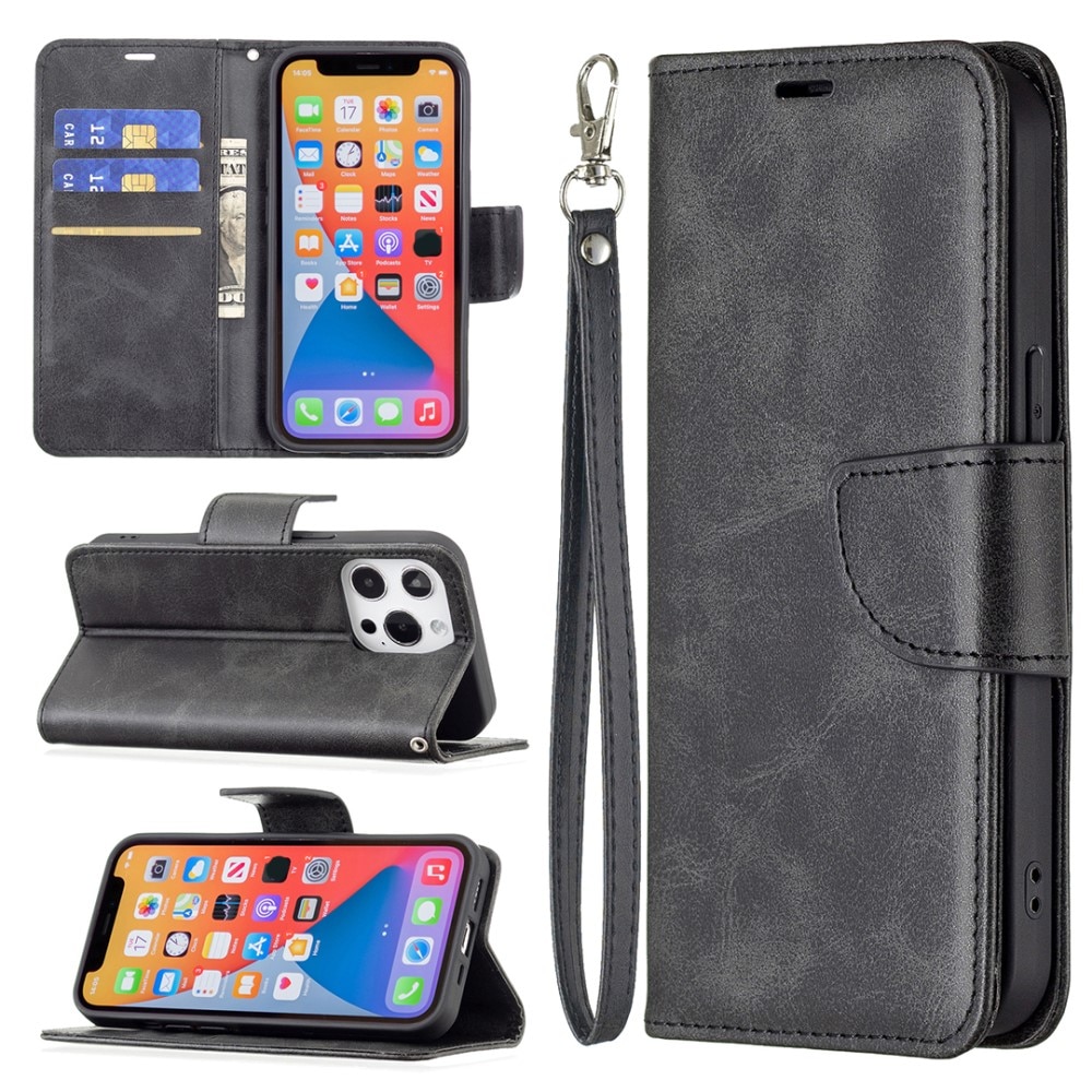 Borsa per cellulare iPhone 13 Pro nero