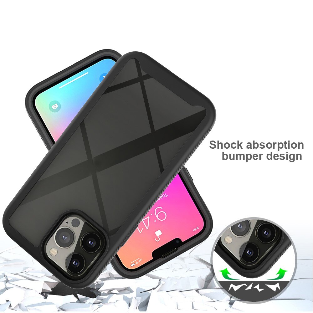Cover protezione totale Apple iPhone 13 Pro Max Nero