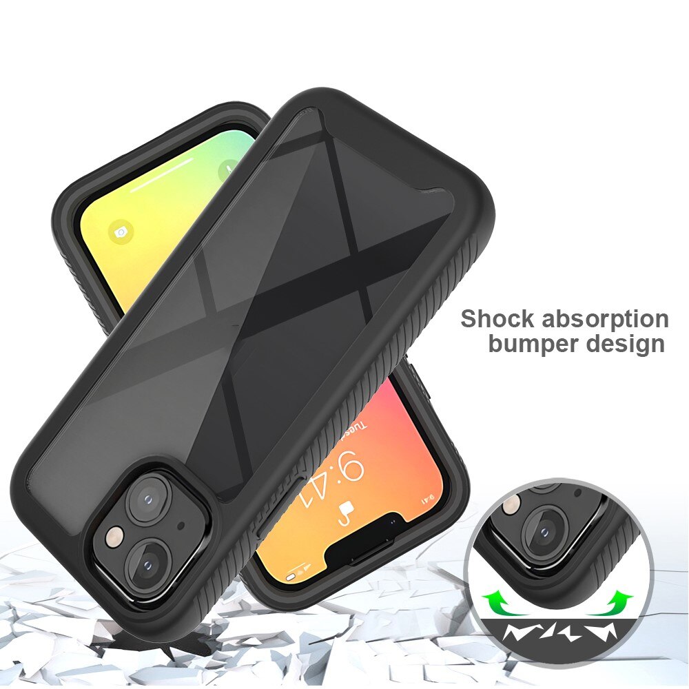 Cover protezione totale iPhone 13 Mini Nero