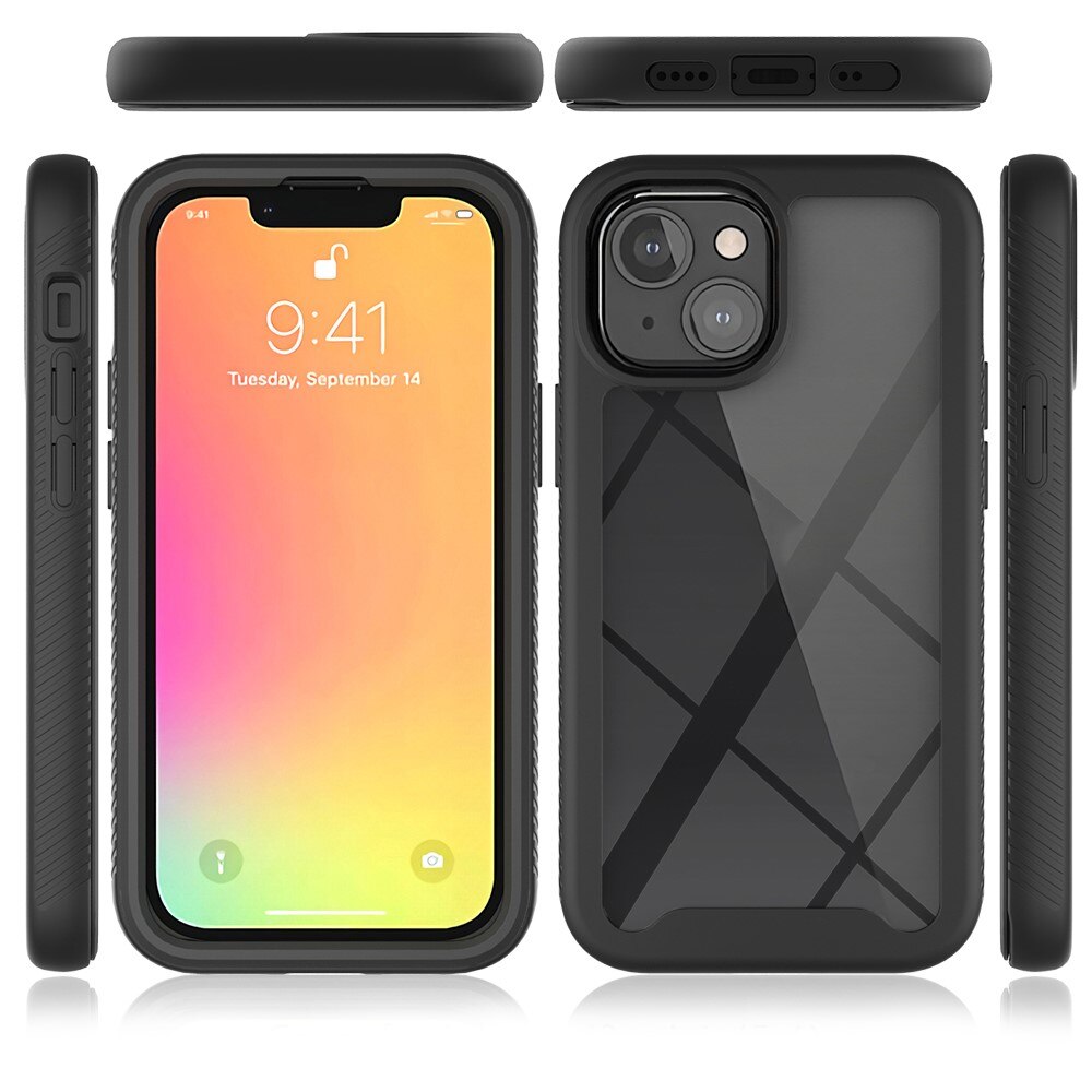 Cover protezione totale iPhone 13 Mini Nero