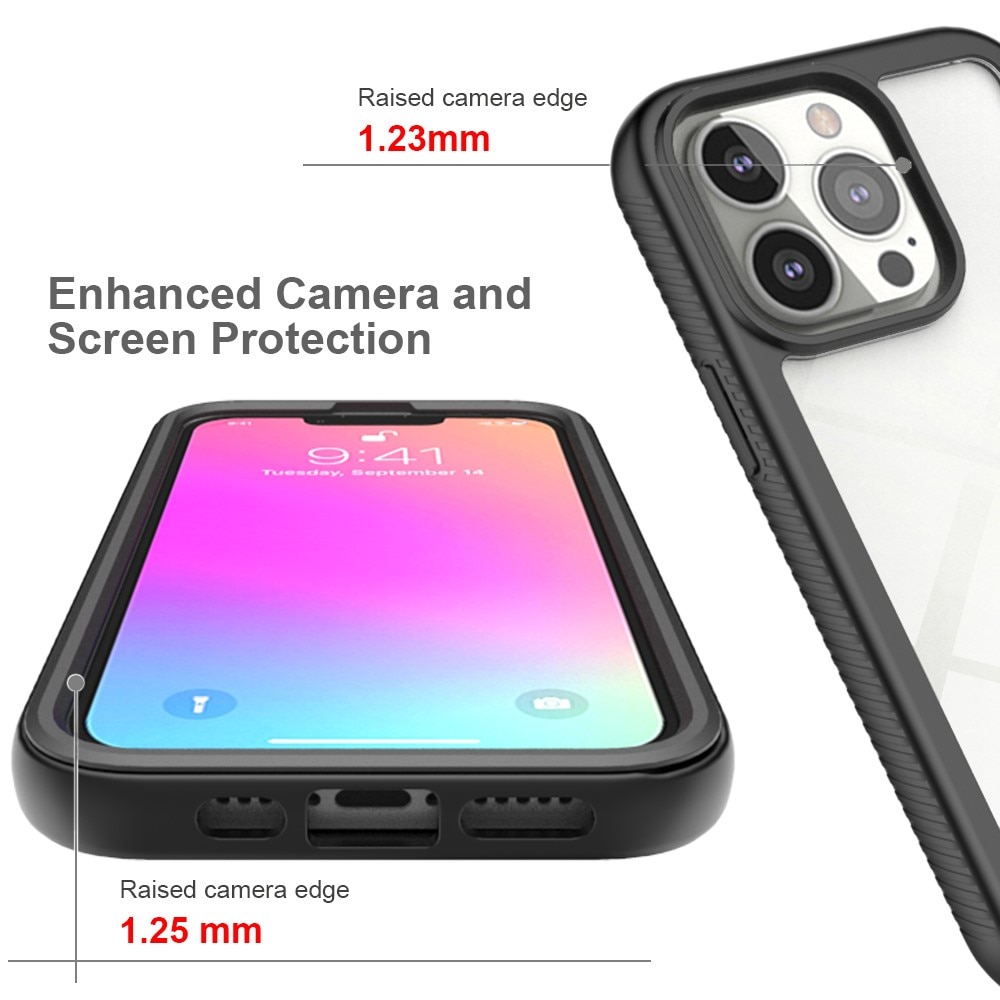 Cover protezione totale iPhone 13 Pro Nero