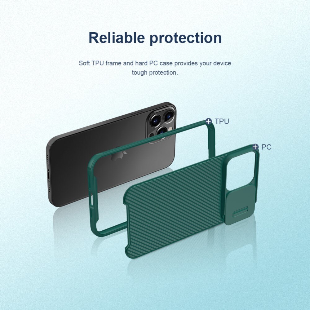 Cover CamShield Apple iPhone 13 Pro Verde