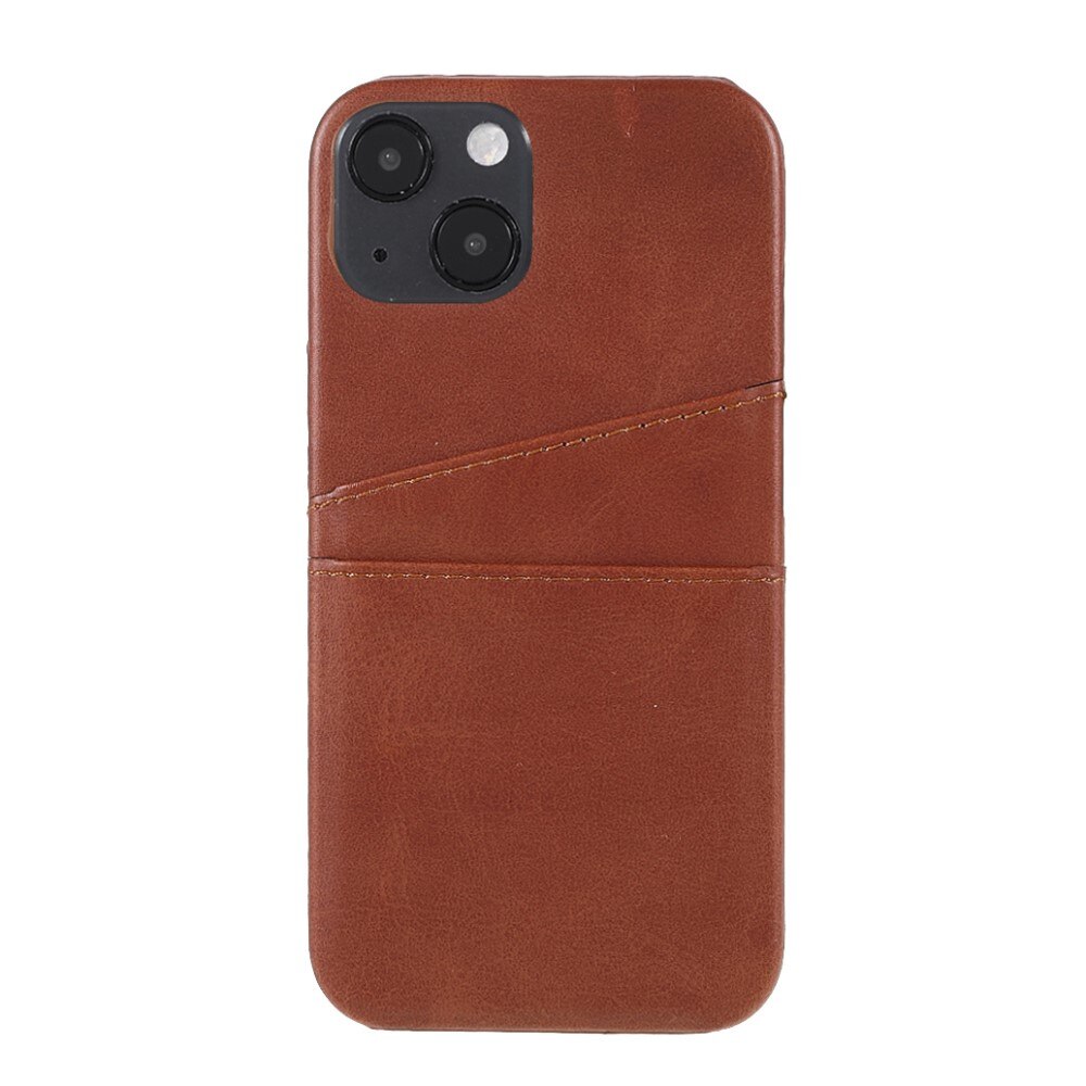 Cover Card Slots iPhone 13 Mini Brown