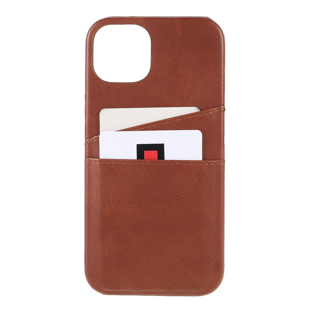 Cover Card Slots iPhone 13 Mini Brown