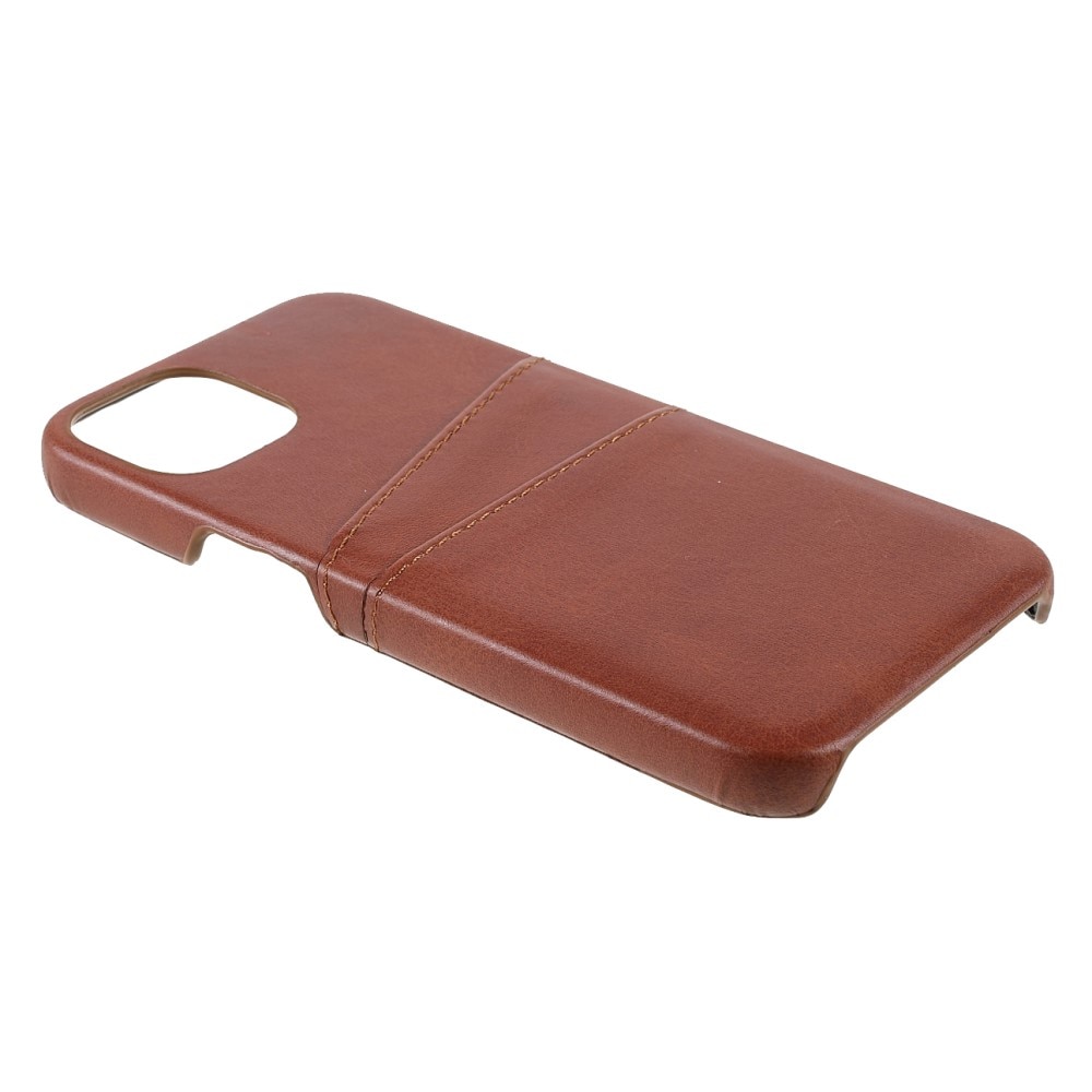 Cover Card Slots iPhone 13 Mini Brown