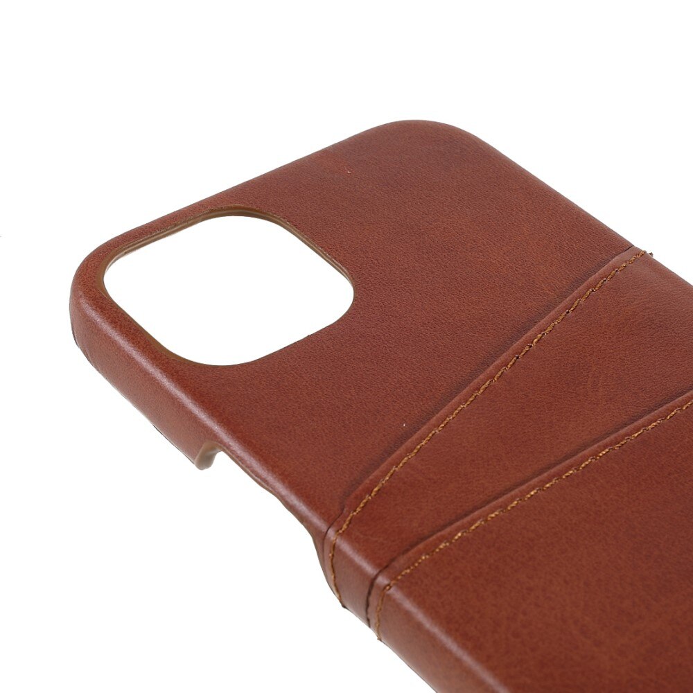 Cover Card Slots iPhone 13 Mini Brown