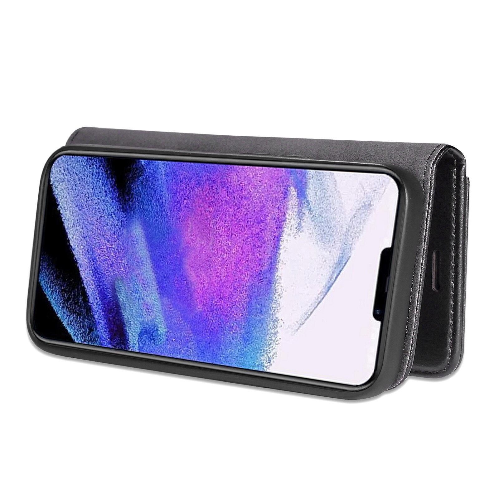 Cover portafoglio Magnet Wallet iPhone 13 Pro Black