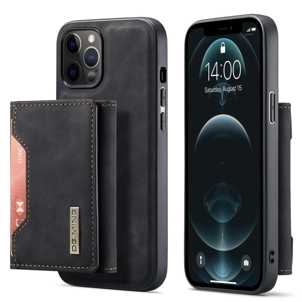 Cover Magnetic Card SlotiPhone 13 Pro Max Nero
