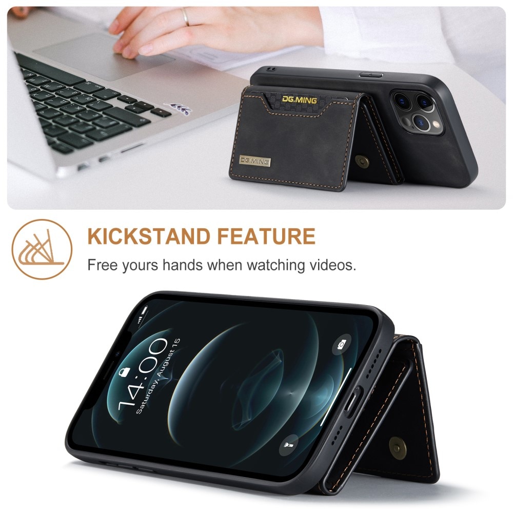 Cover Magnetic Card SlotiPhone 13 Pro Max Nero