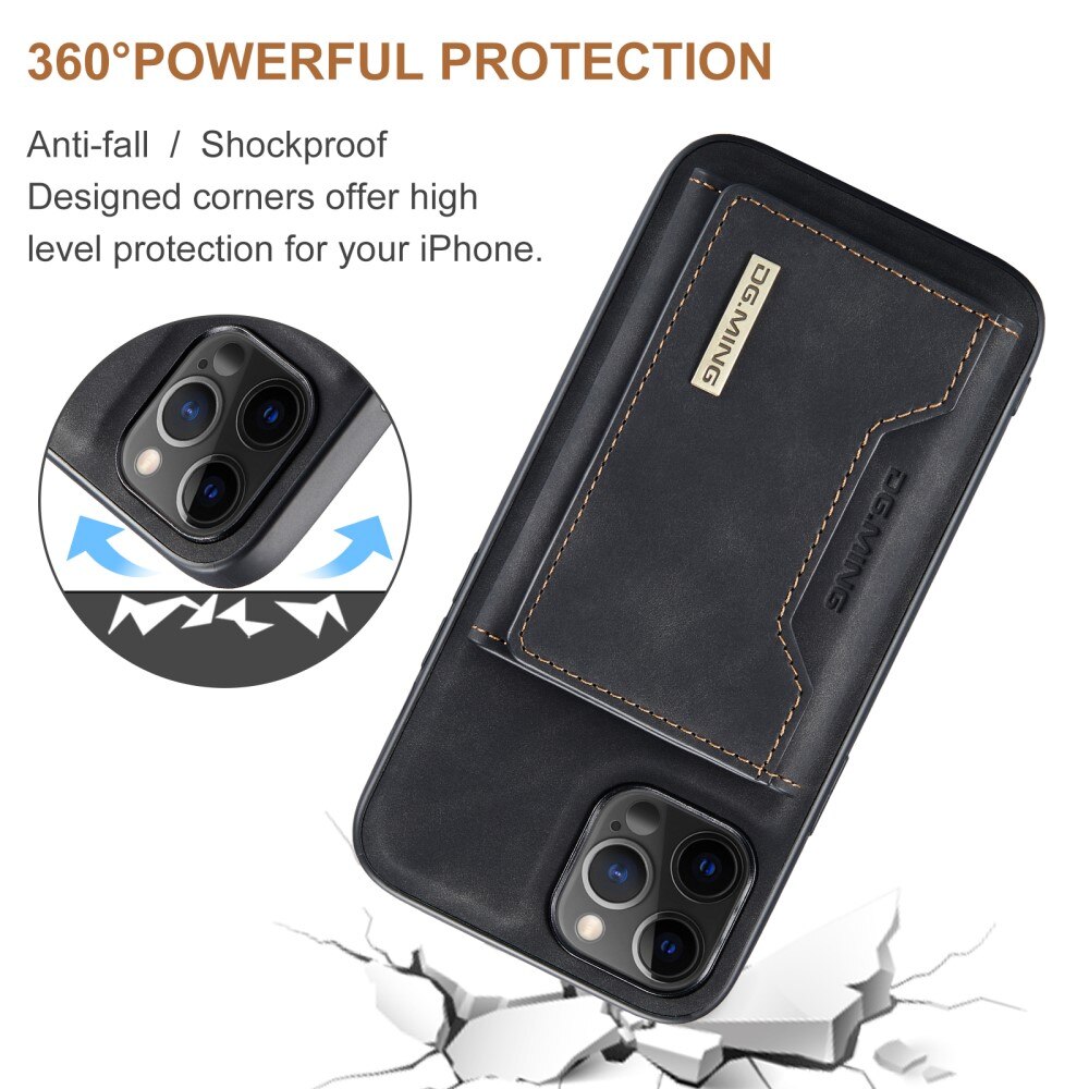 Cover Magnetic Card SlotiPhone 13 Pro Max Nero