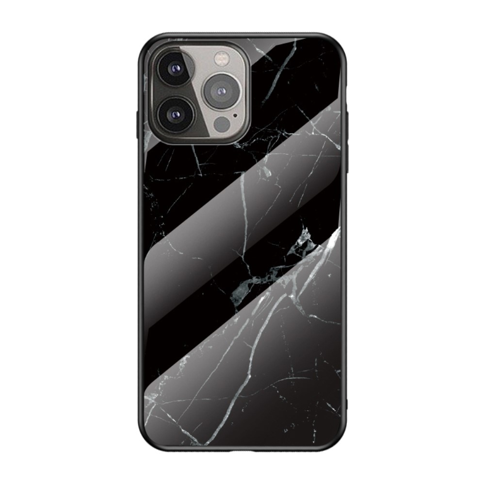 Custodia in vetro temperato iPhone 13 Pro Marmo Nero