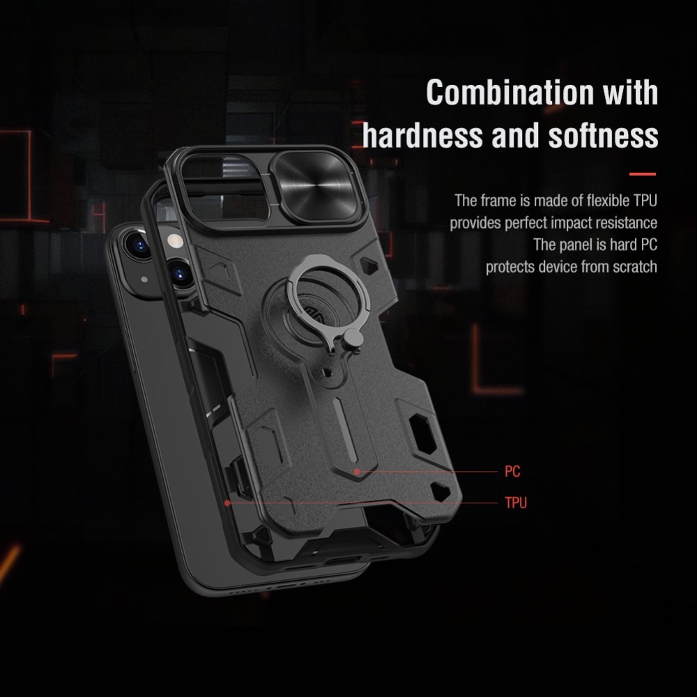 Cover CamShield Armor iPhone 13 Nero