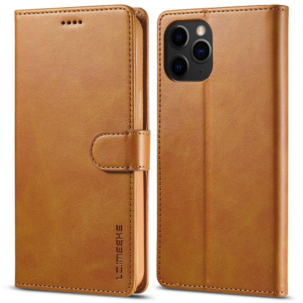 Custodie a portafoglio iPhone 13 Pro Max Cognac