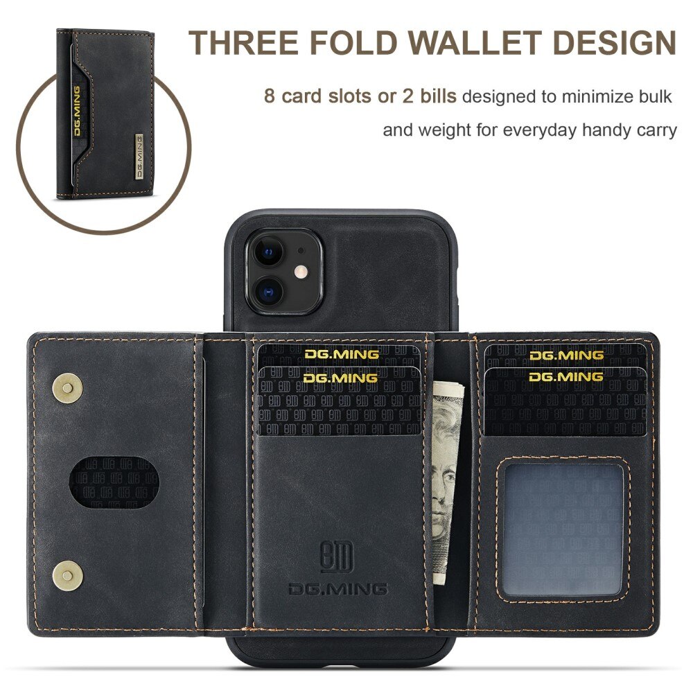 Cover Magnetic Card Slot iPhone 11 Black