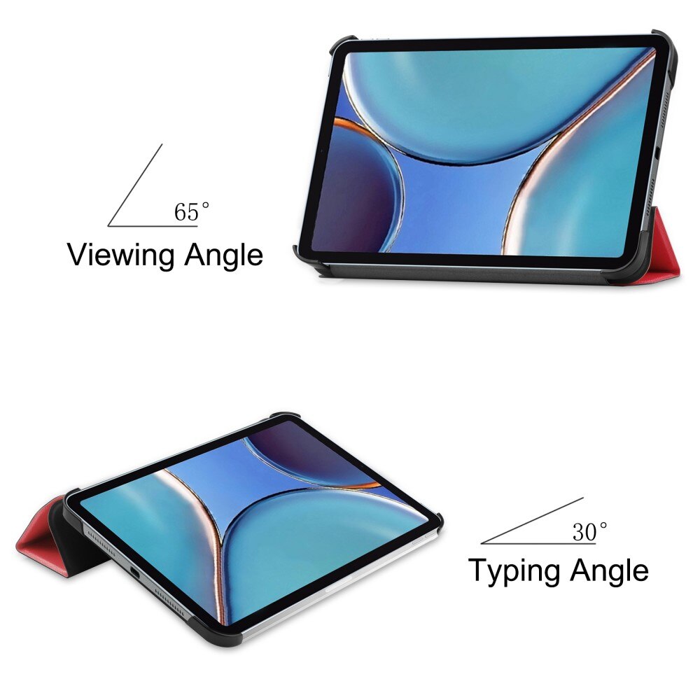 Cover Tri-Fold Apple iPad Mini 6th Gen (2021) Rosso