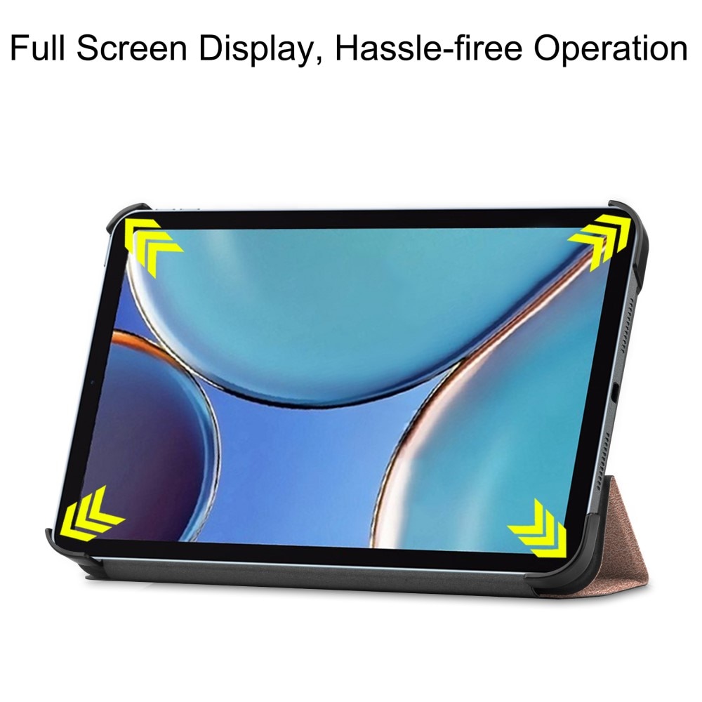 Cover Tri-Fold Apple iPad Mini 6th Gen (2021) Oro rosa
