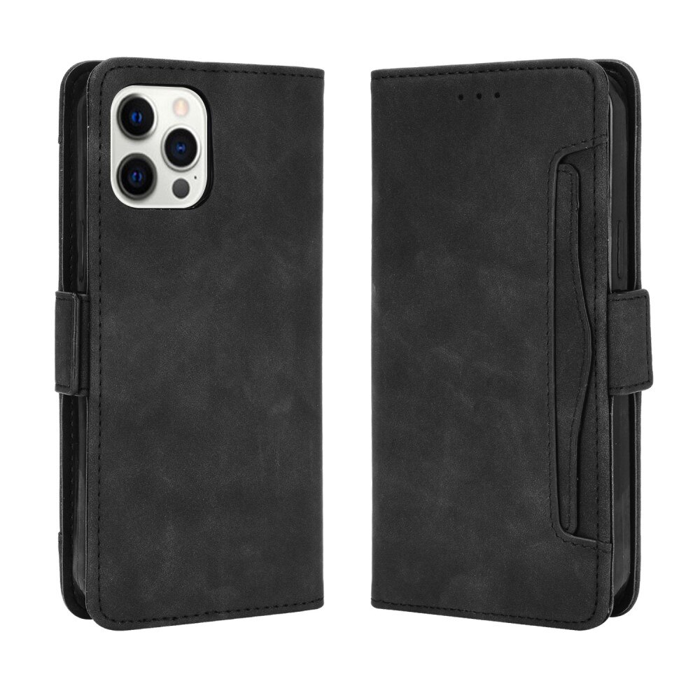 Cover portafoglio Multi iPhone 13 Pro Max Nero