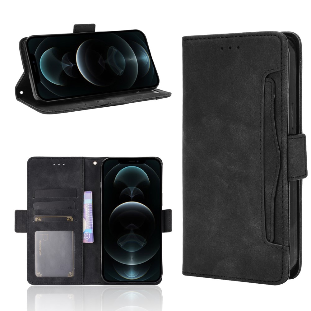 Cover portafoglio Multi iPhone 13 Pro Nero