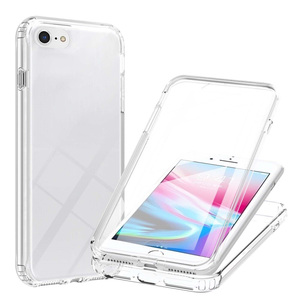 Cover Full Protection iPhone 8 trasparente