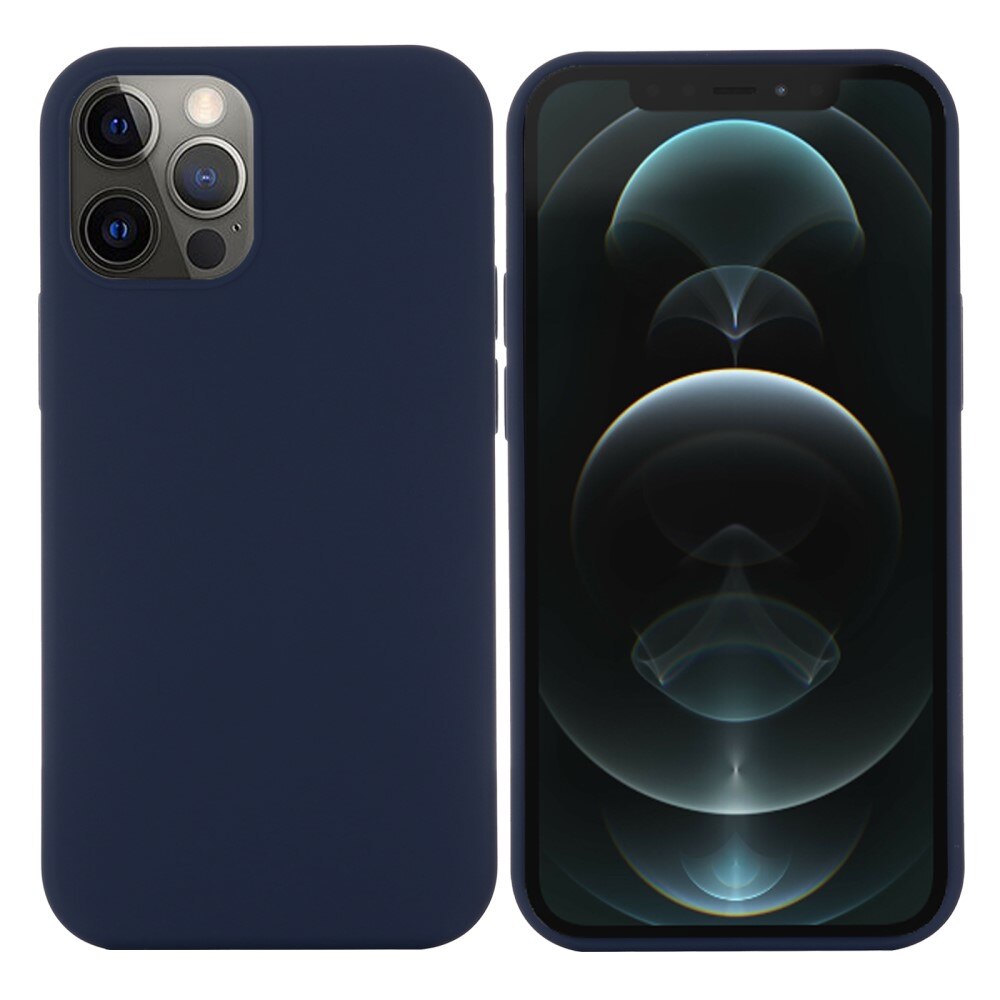 Cover Silicone Magnetic iPhone 13 Dark Blue