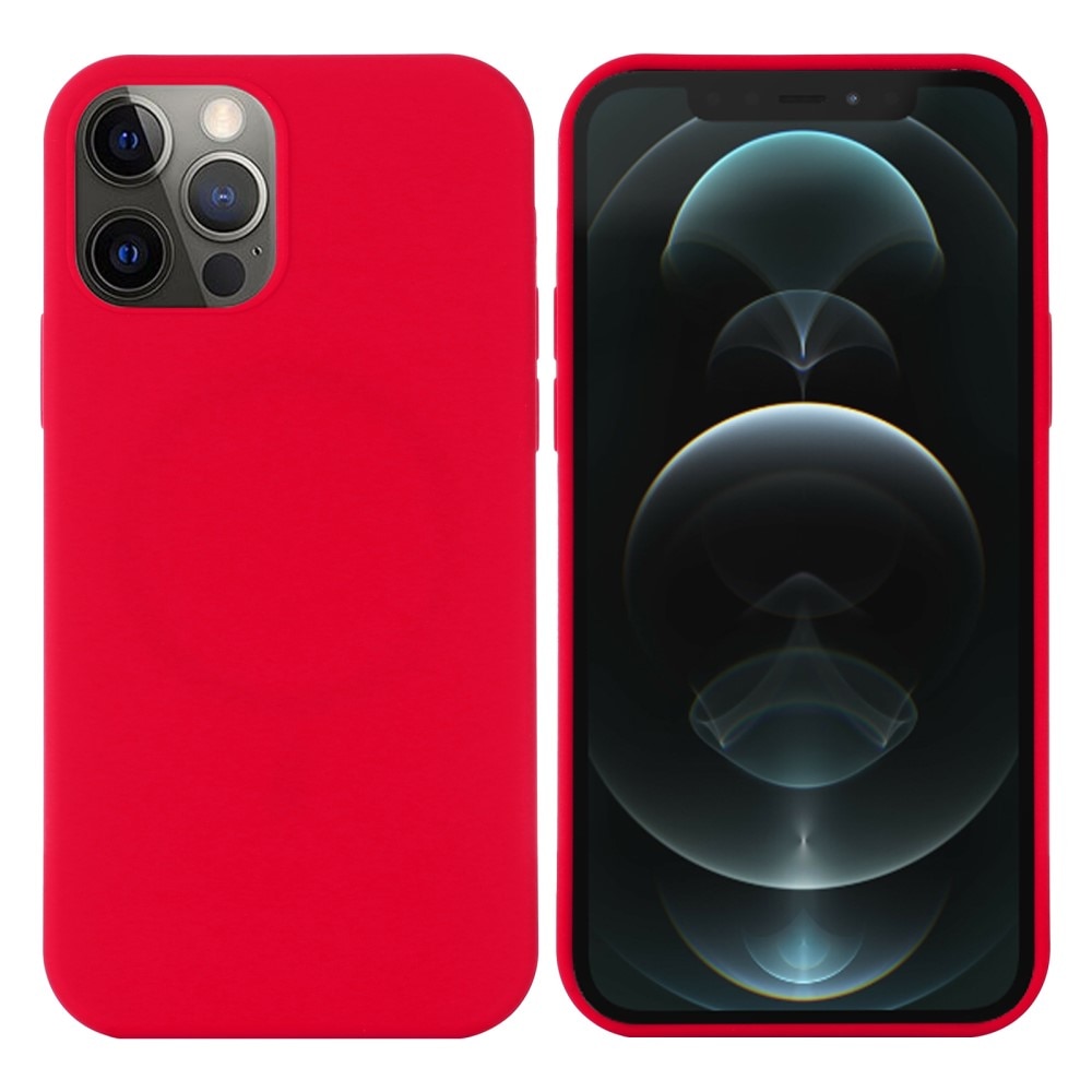 Cover Silicone Magnetic iPhone 13 Red