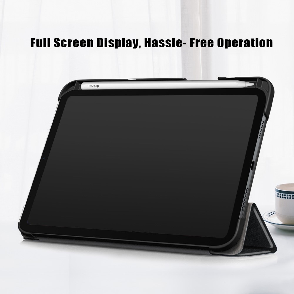 Cover Tri-Fold con portapenne iPad Mini 6th Gen (2021) nero