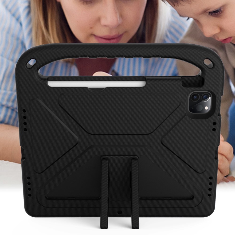 Custodia EVA con maniglia per bambini per Apple iPad Air 10.9 5th Gen (2022) Nero