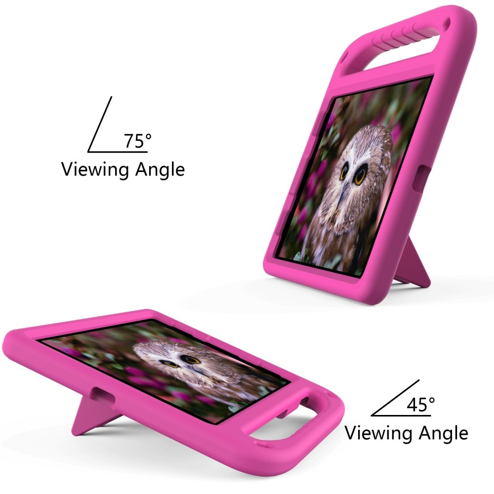 Custodia EVA con maniglia per bambini per iPad Air 10.9 5th Gen (2022) rosa
