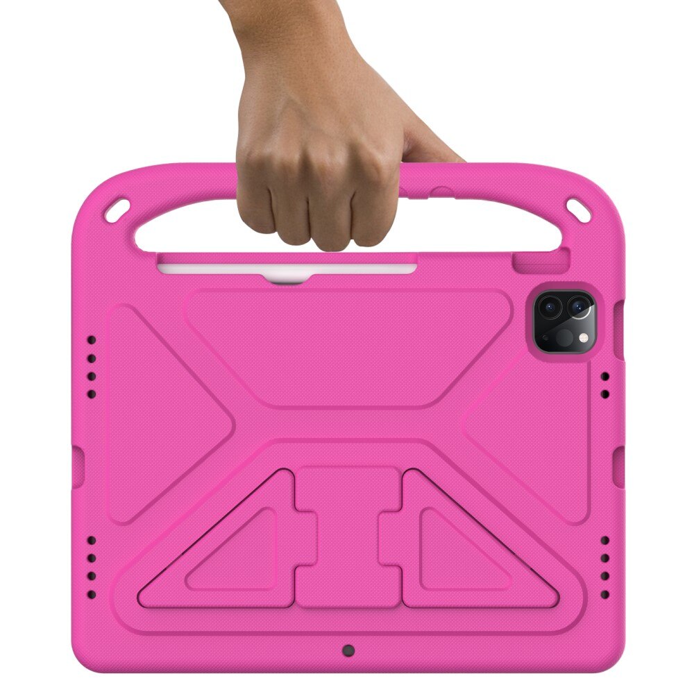 Custodia EVA con maniglia per bambini per iPad Pro 11 2nd Gen (2020) rosa