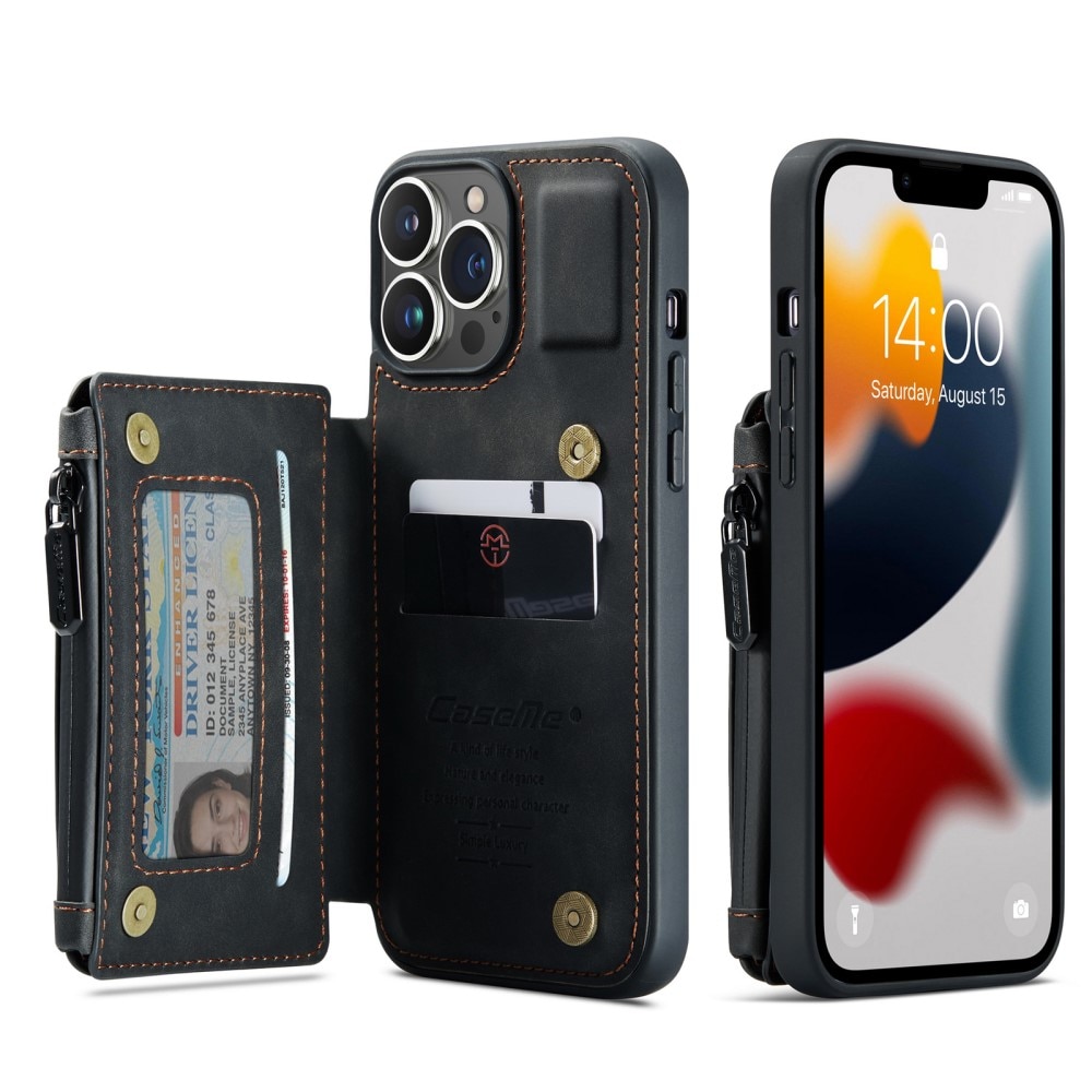 Cover Multi-Slot iPhone 13 Pro Max Nero