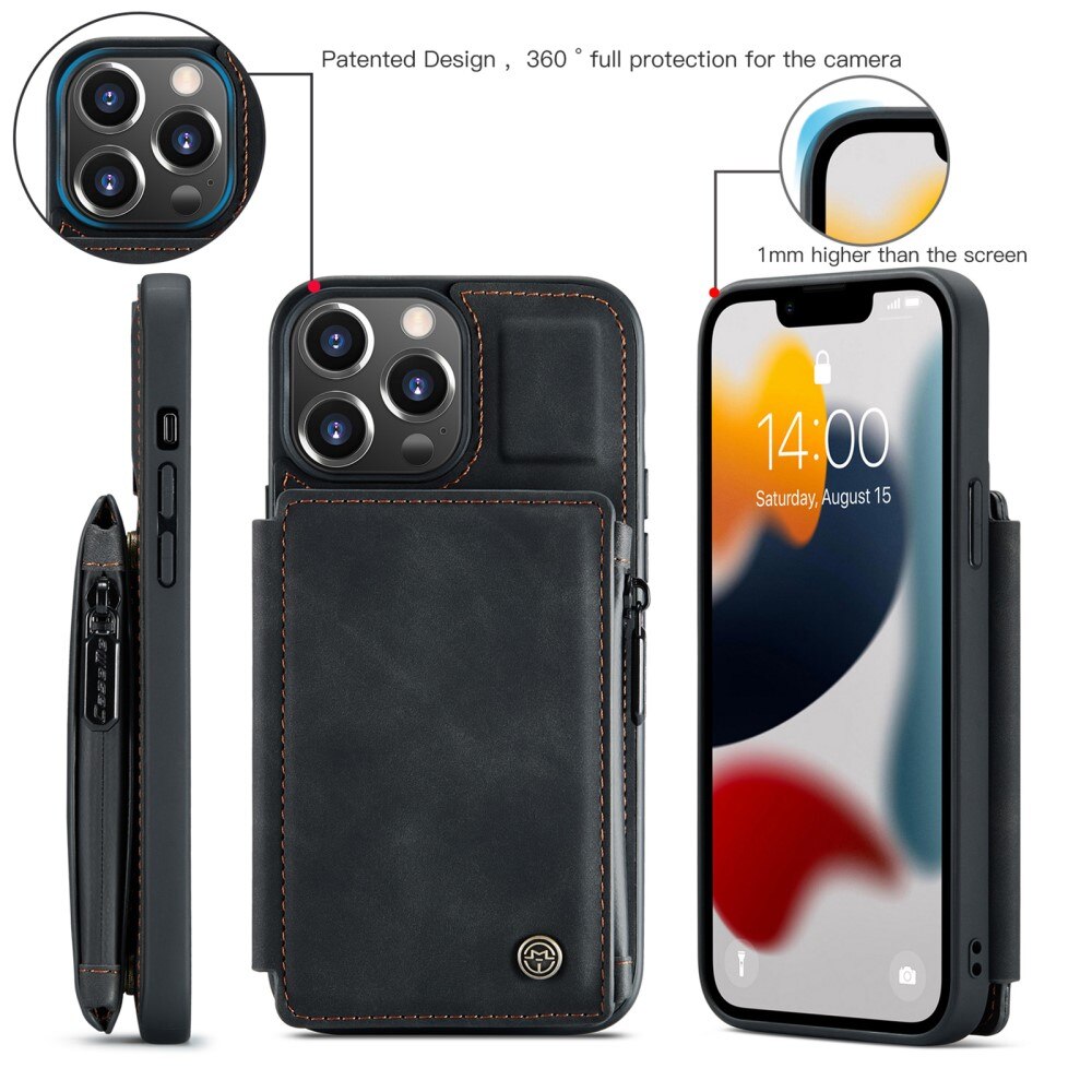 Cover Multi-Slot iPhone 13 Pro Max Nero