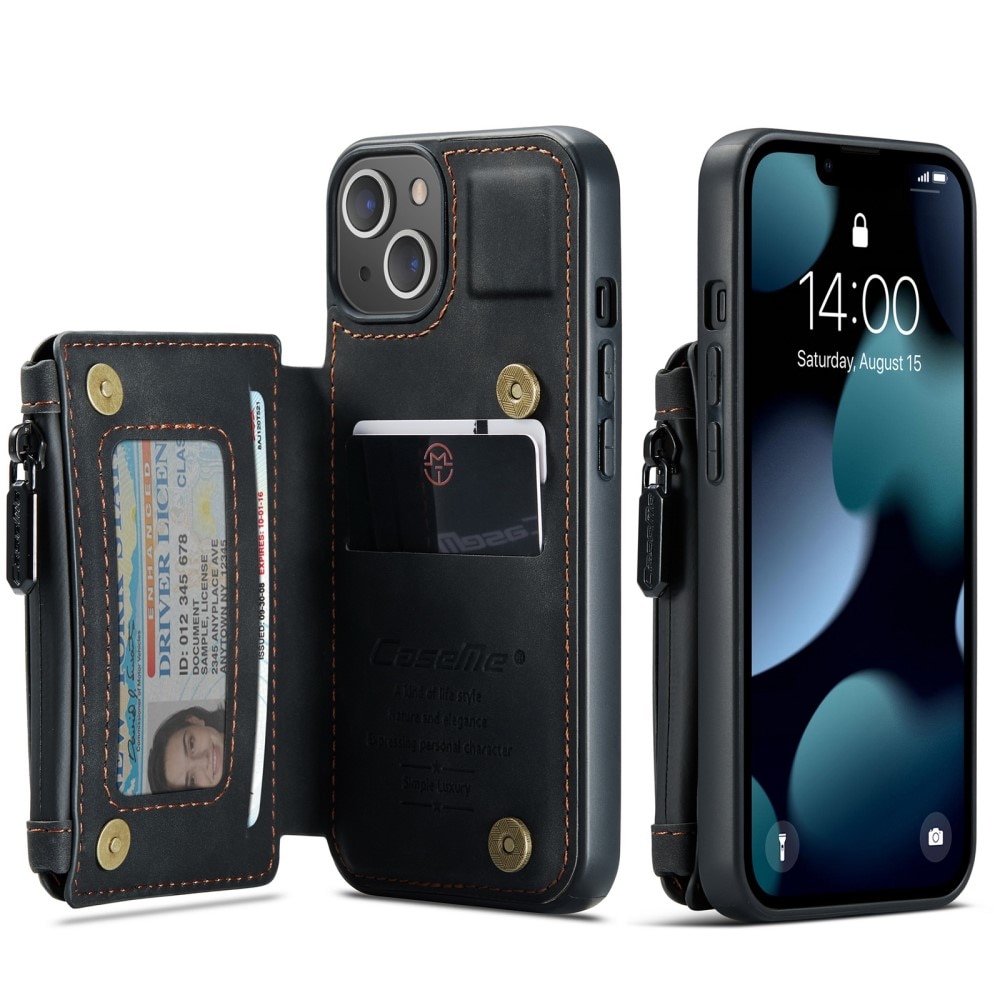 Cover Multi-Slot iPhone 13 Nero