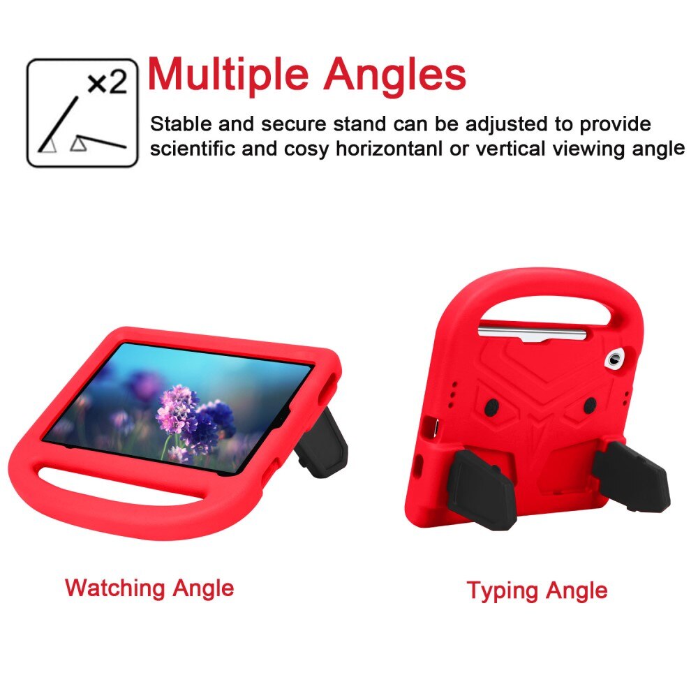 Cover anti-urto per bambini iPad Mini 6 2021 Rosso