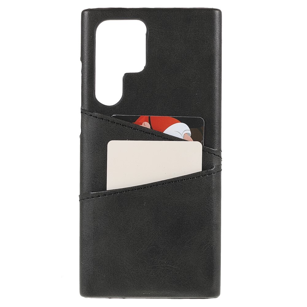 Cover Card Slots Samsung Galaxy S22 Ultra Nero