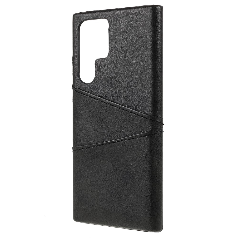 Cover Card Slots Samsung Galaxy S22 Ultra Nero