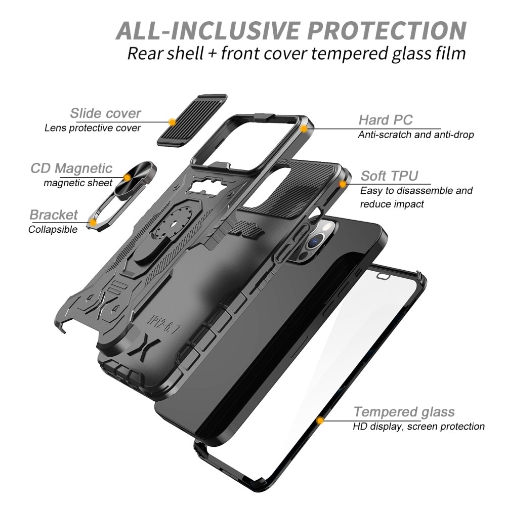 Cover Tactical Full Protection iPhone 12/12 Pro Black