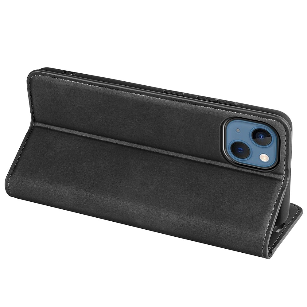 Cover portafoglio sottili iPhone 14 nero