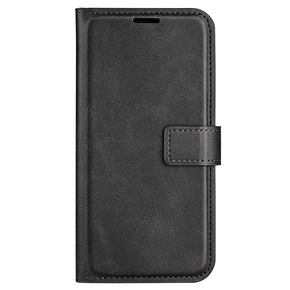 Cover portafoglio Leather Wallet iPhone 14 Plus Black