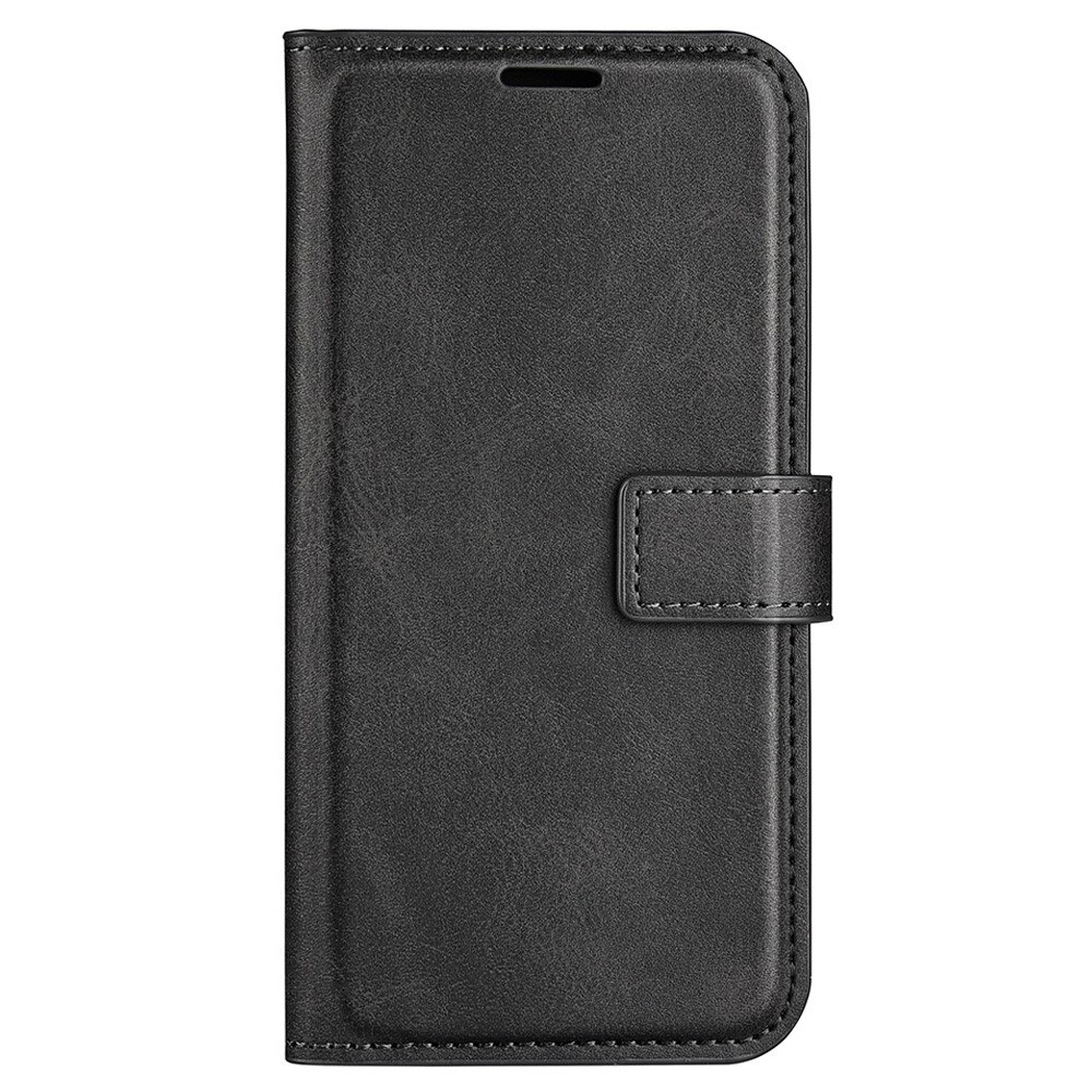 Cover portafoglio Leather Wallet iPhone 14 Plus Black