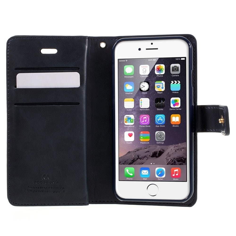Cover Mansoor Wallet Diary Case iPhone 7/8/SE Blu