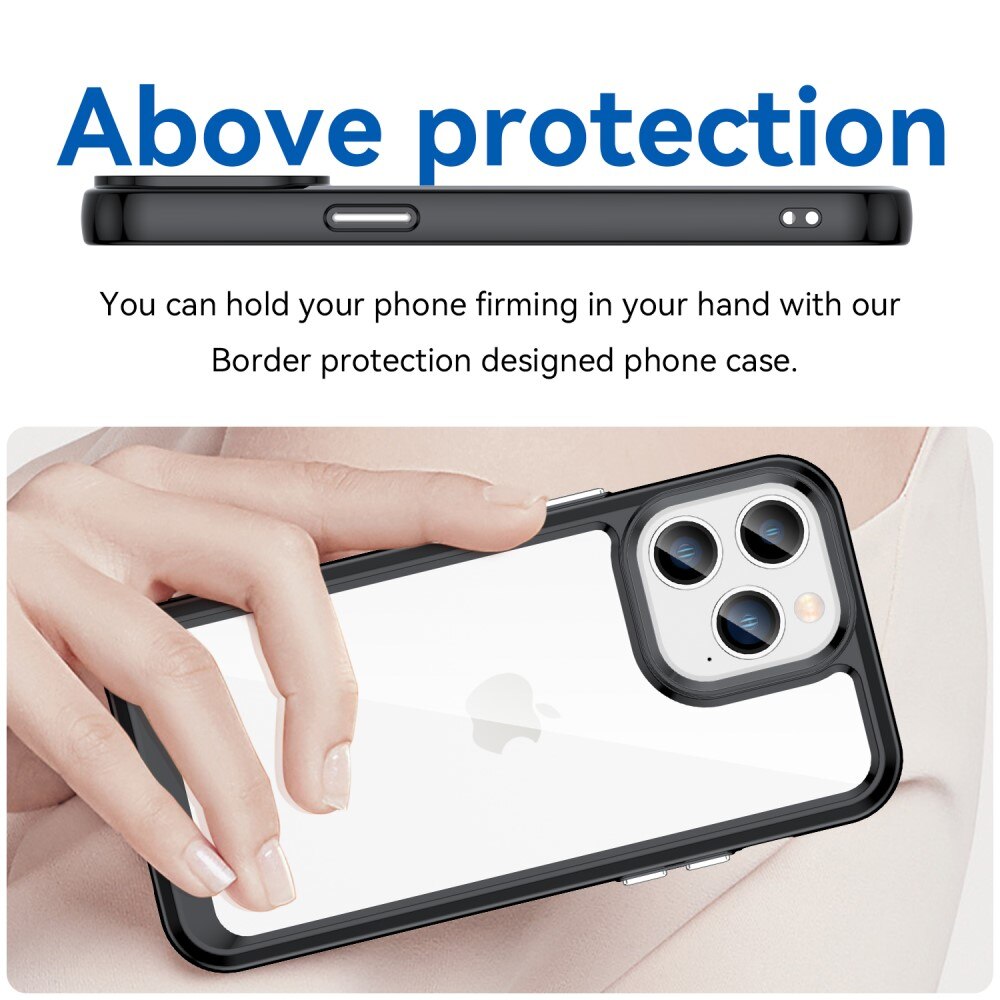Cover ibride per iPhone 14 Pro Nero