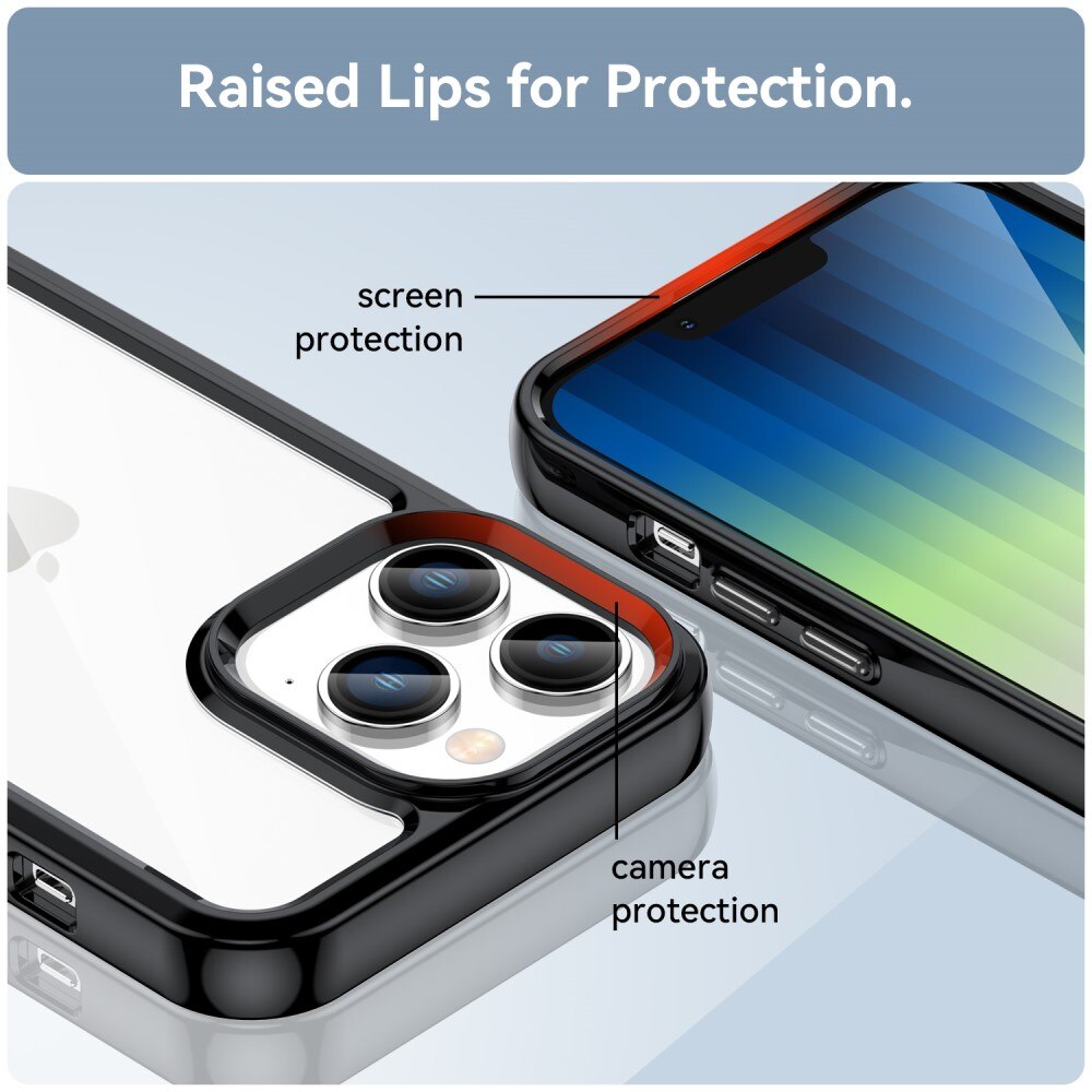 Cover ibride per iPhone 14 Pro Nero