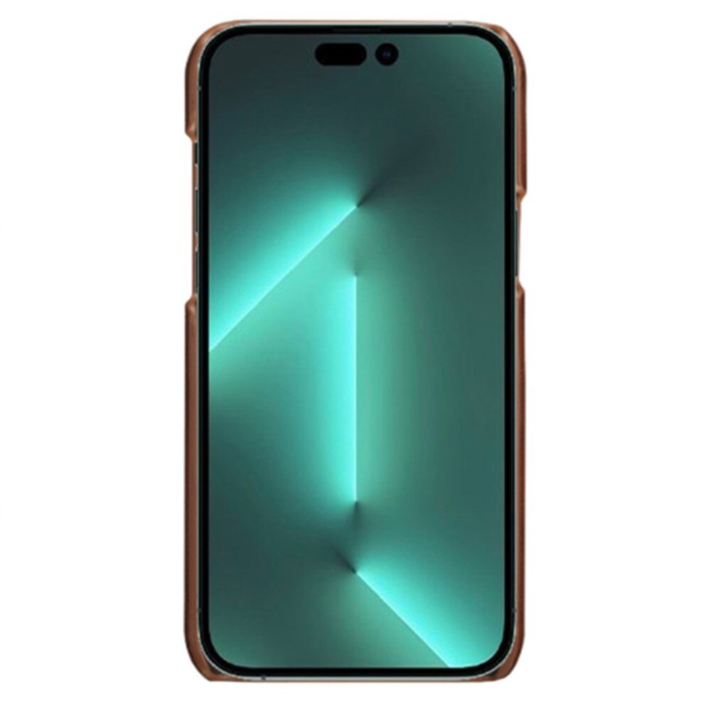 Cover Card Slots iPhone 14 Pro Marrone
