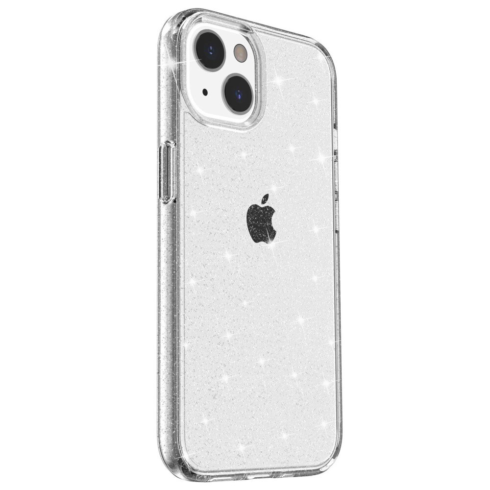 Cover Liquid Glitter iPhone 14 Plus Trasparente