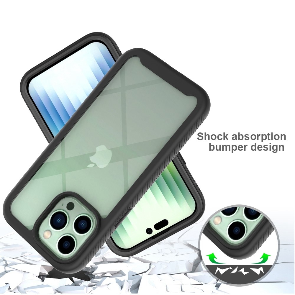 Cover protezione totale iPhone 14 Plus Nero