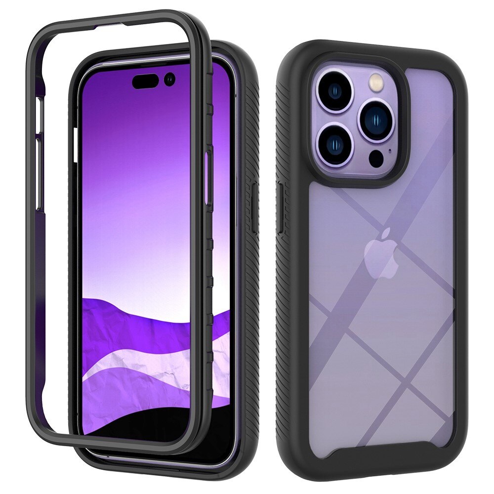 Cover protezione totale iPhone 14 Pro Nero